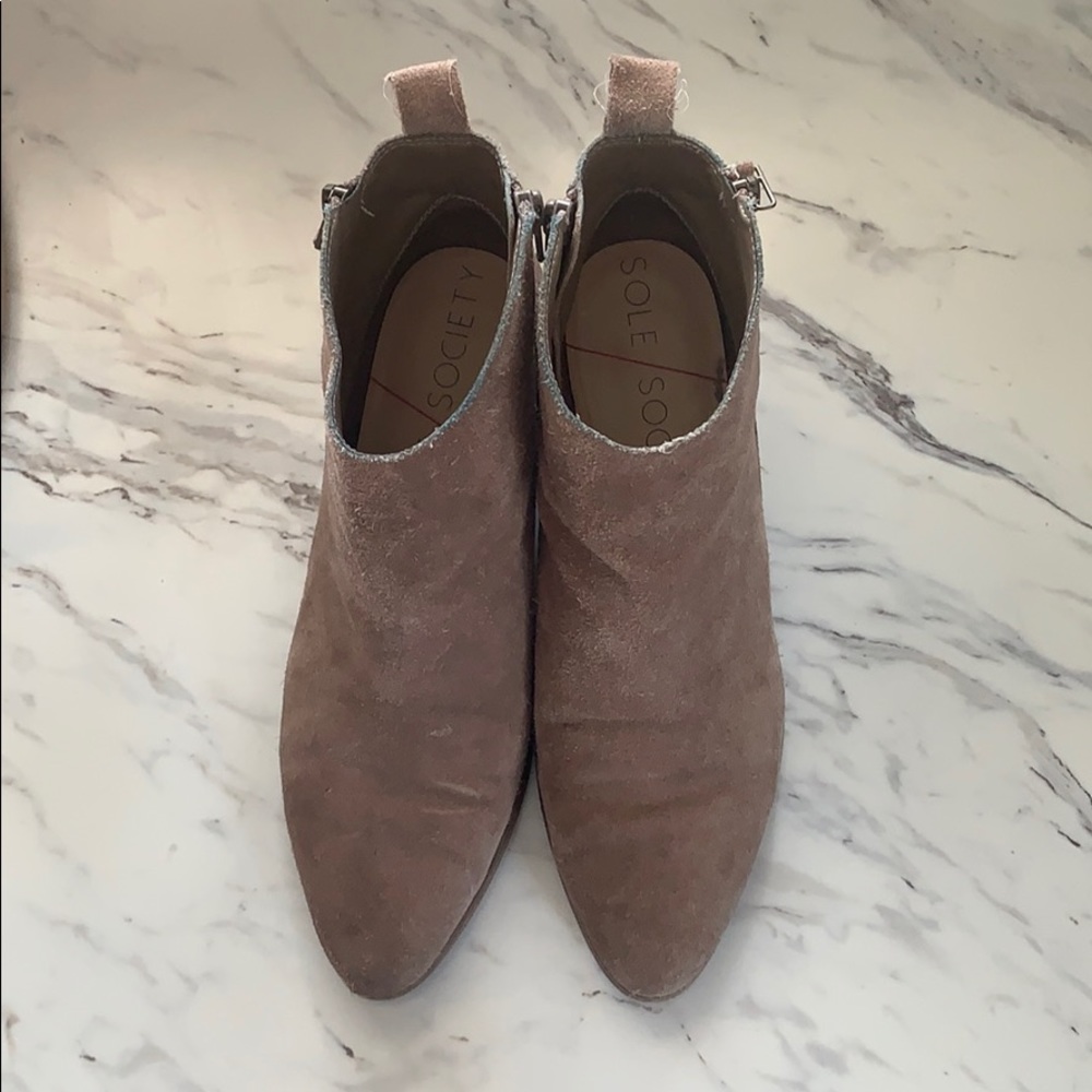 Sole society ankle boots